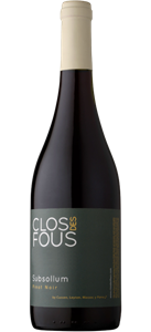Pinot Noir Subsollum Clos des Fous 2014